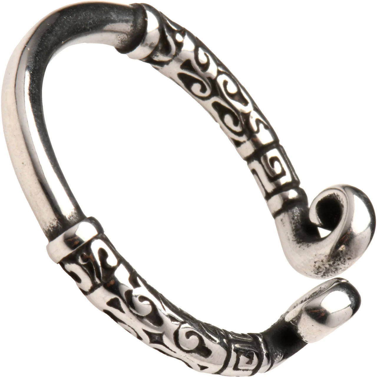 Master Series Kingpin .95" Stainless Steel Glans Penis Ring - Image 8
