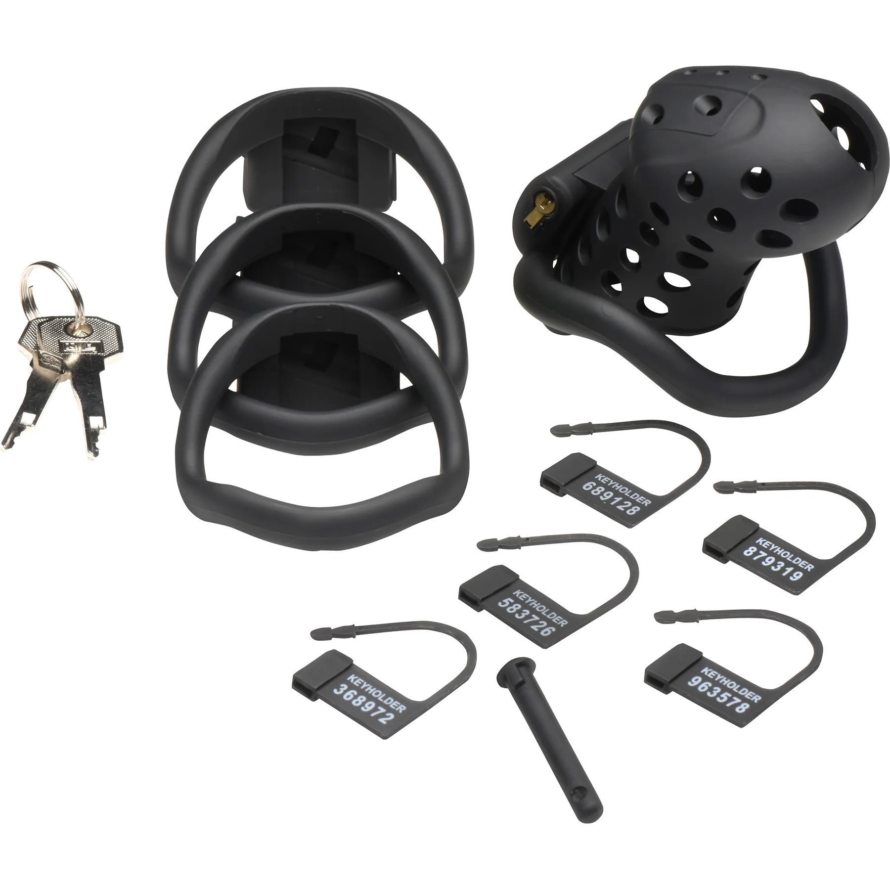 Master Series Lock Down Chastity Cage - Image 9