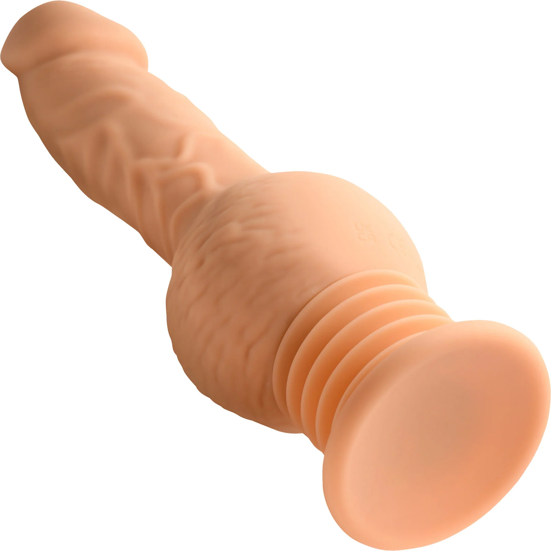 Master Series Passion Pounder Thrusting Sex Shaker - Auto-Thrusting and Gyrating Silicone Dildo - Image 9
