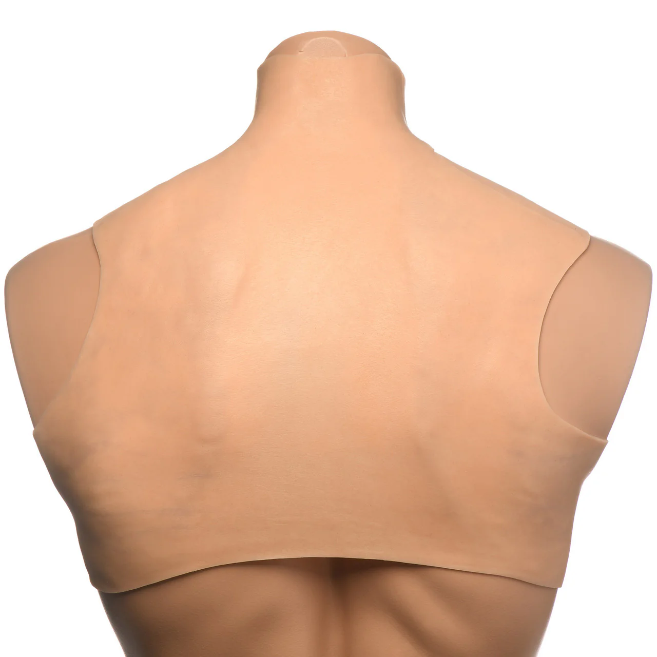Master Series Perky Pair G-Cup Wearable Silicone Breasts - Vanilla - Image 5