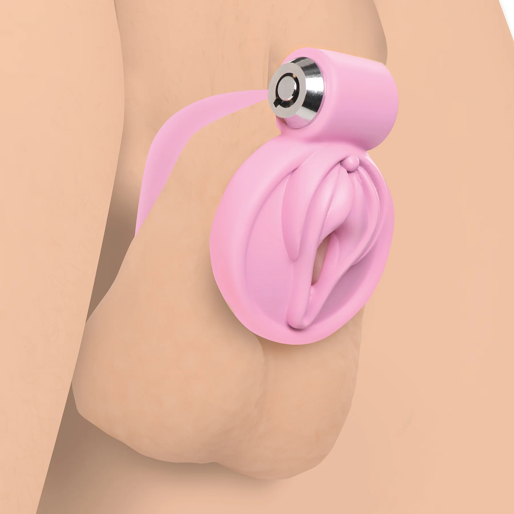 Master Series Pussification Vulva Chastity Cage - Image 3