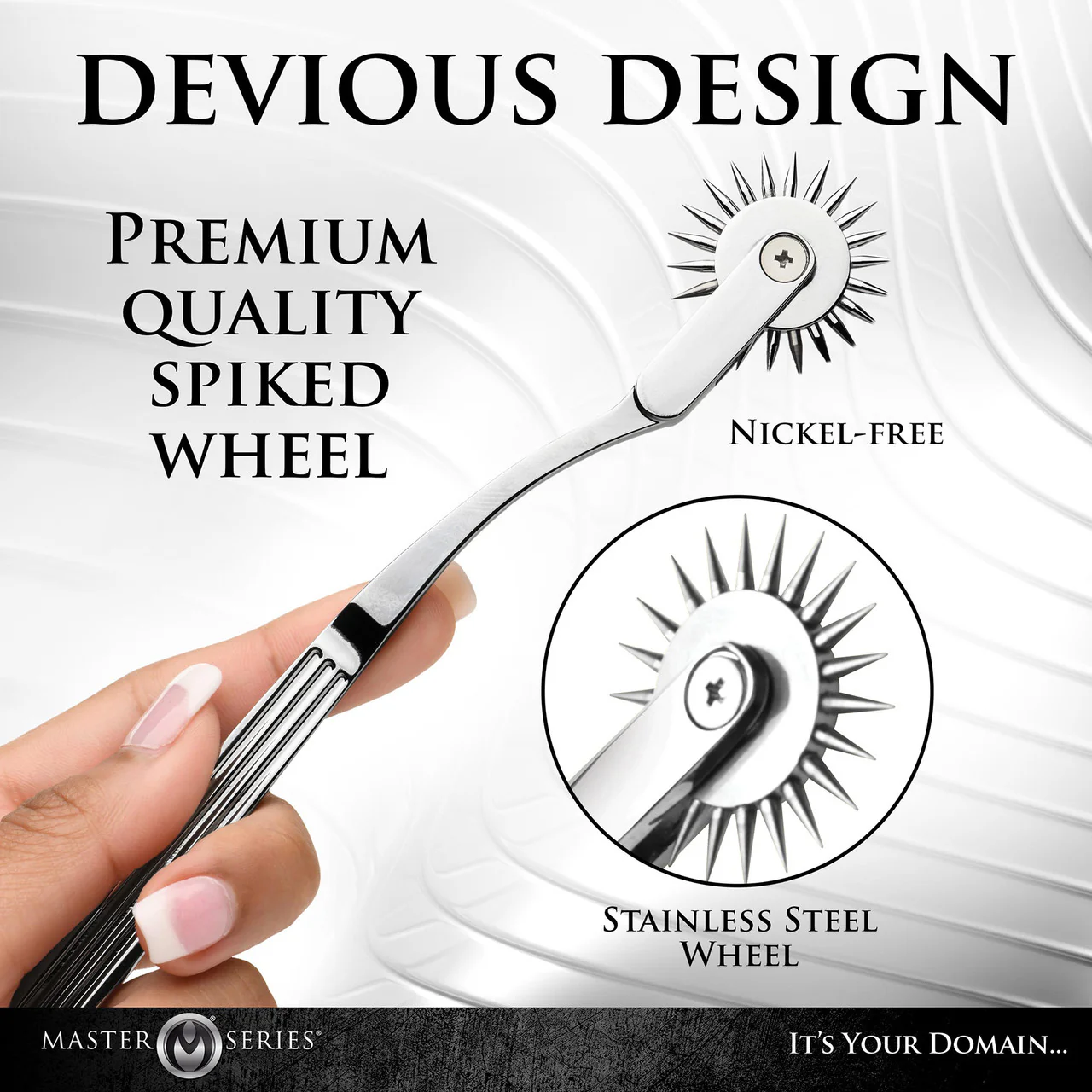 Master Series Silver Sensation Wartenberg Pleasure Wheel - Image 11