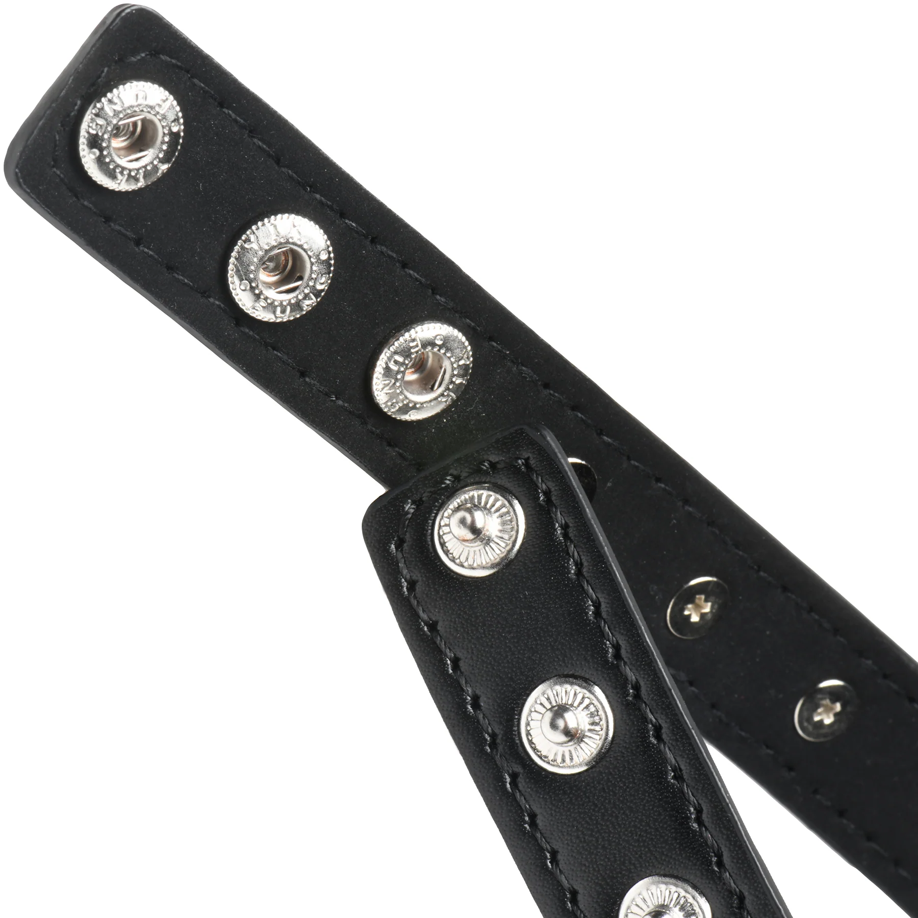 Master Series Spiked Heart Choker - Black - Image 6
