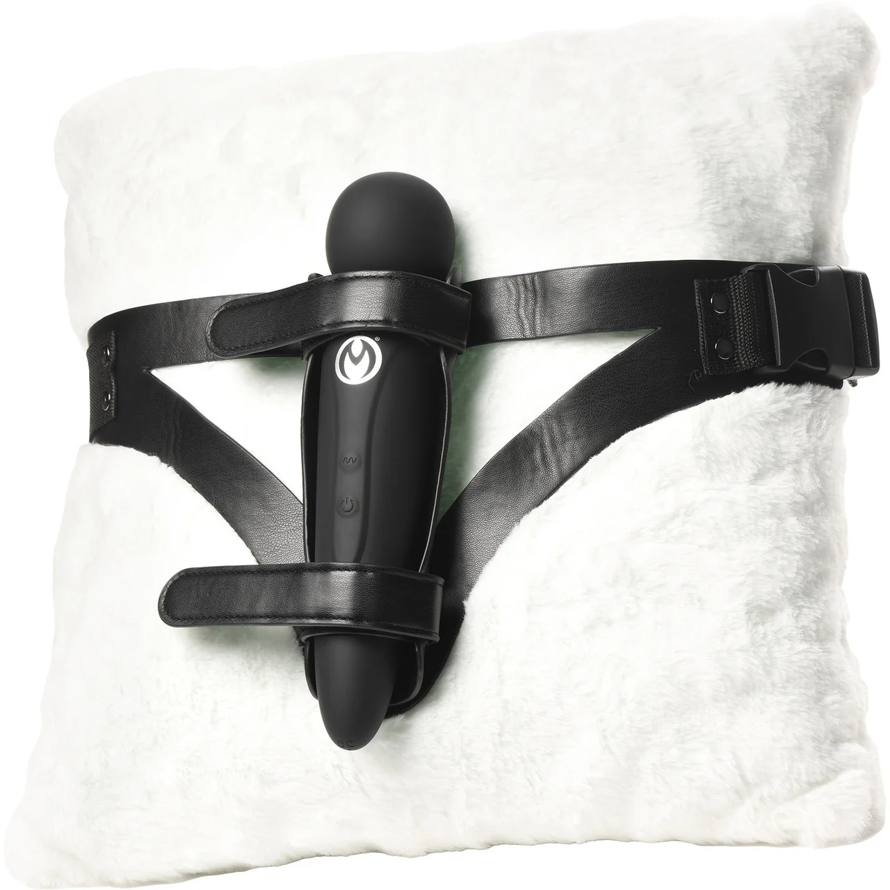 Master Series Thunder Strap Wand Thigh Harness With O-Ring - Image 15