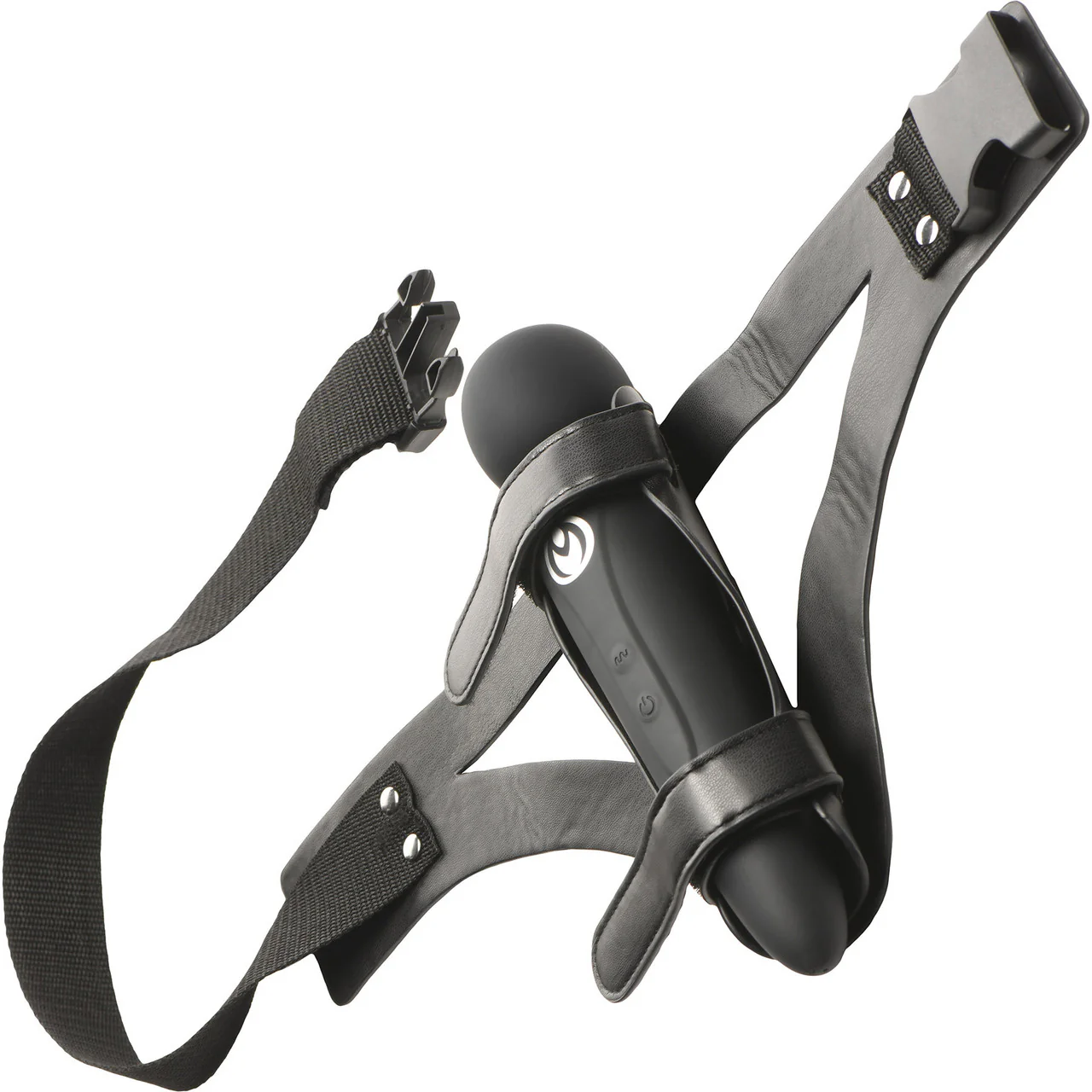 Master Series Thunder Strap Wand Thigh Harness With O-Ring - Image 5