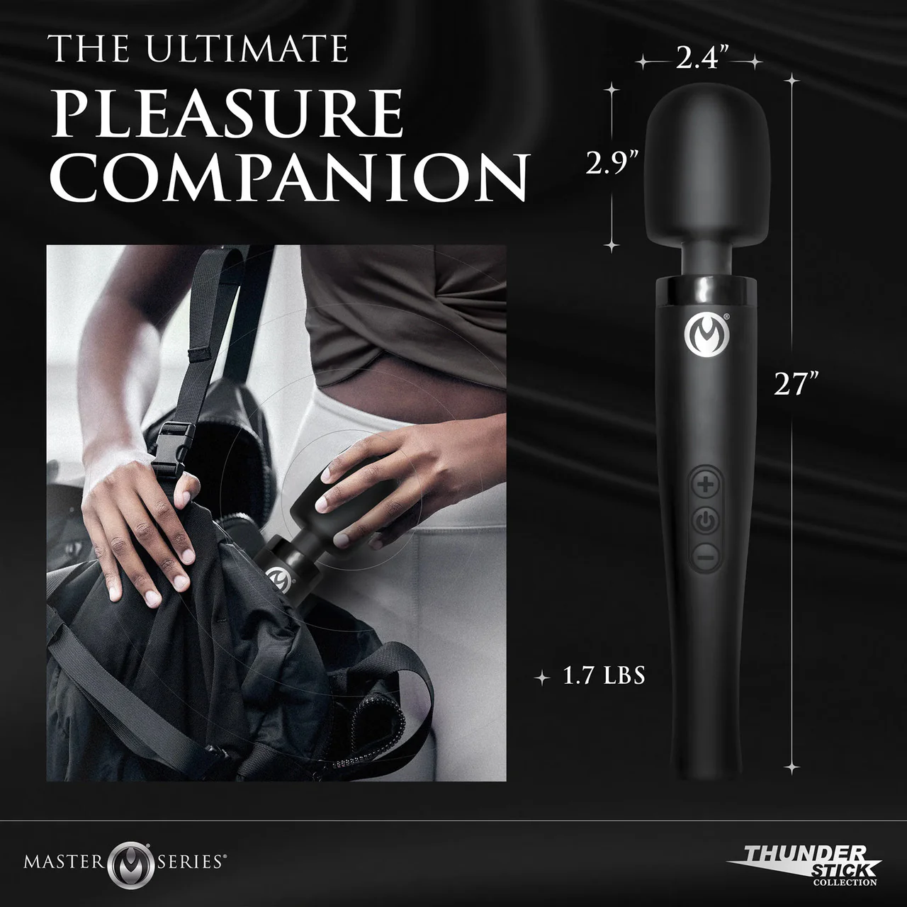 Master Series Thunderstick Pro Wand Massager - Image 8