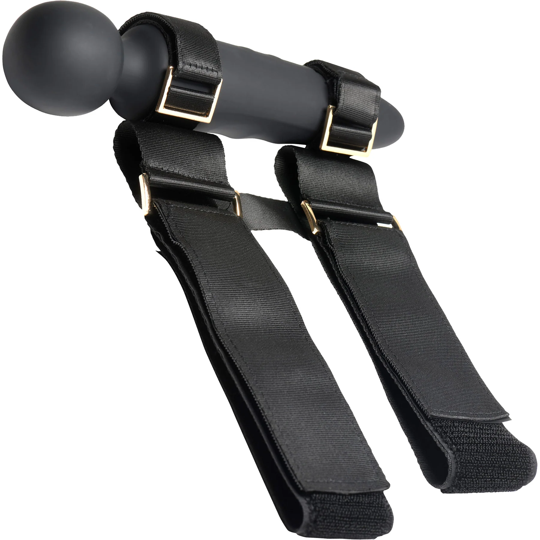 Master Series Thunderstick Thigh Strap Vibrating Wand With Harness & Remote - Image 8