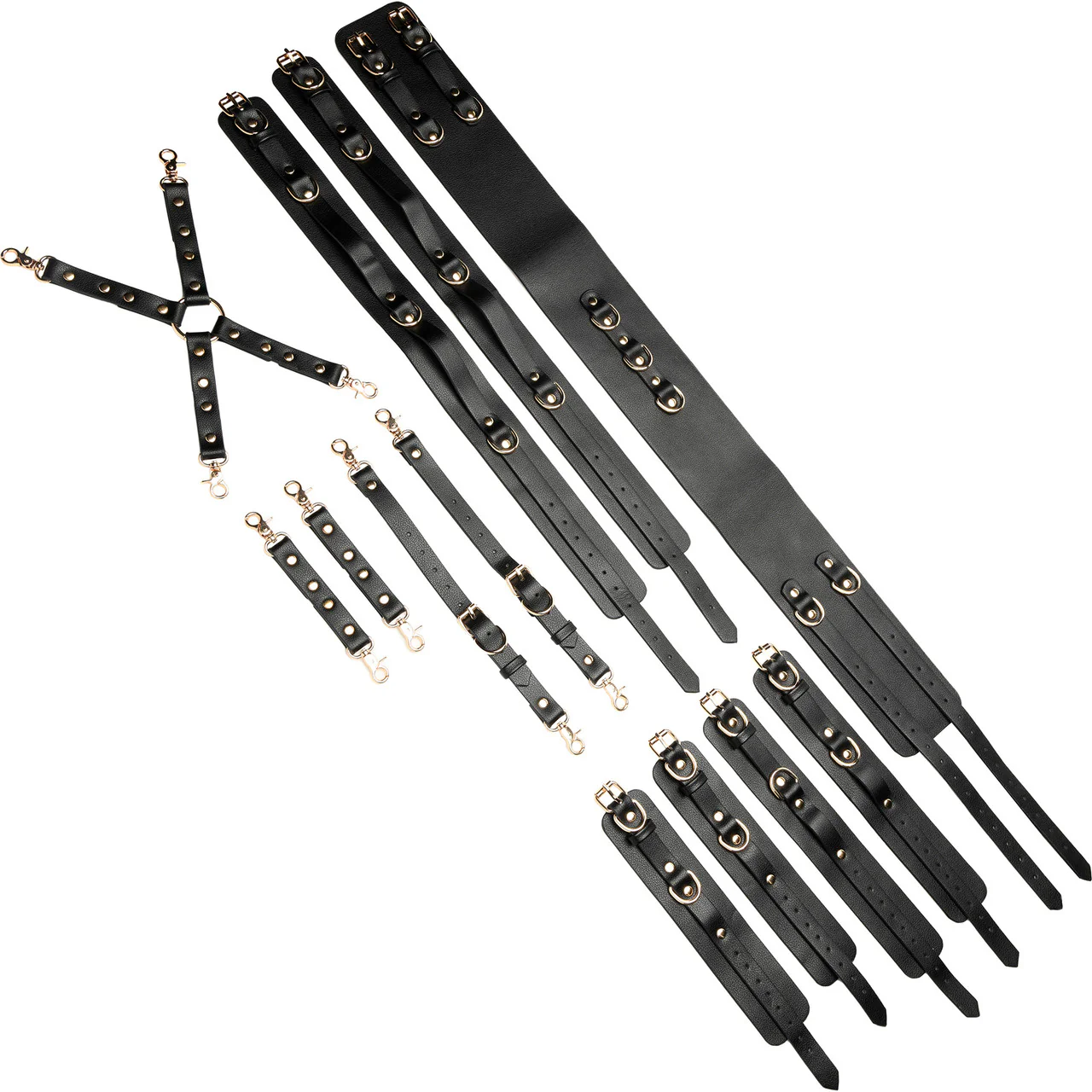 Master Series Tied Temptress Thigh Harness With Hog Tie Connector - Image 5