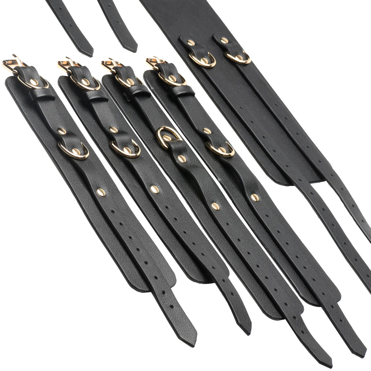 Master Series Tied Temptress Thigh Harness With Hog Tie Connector - Image 8