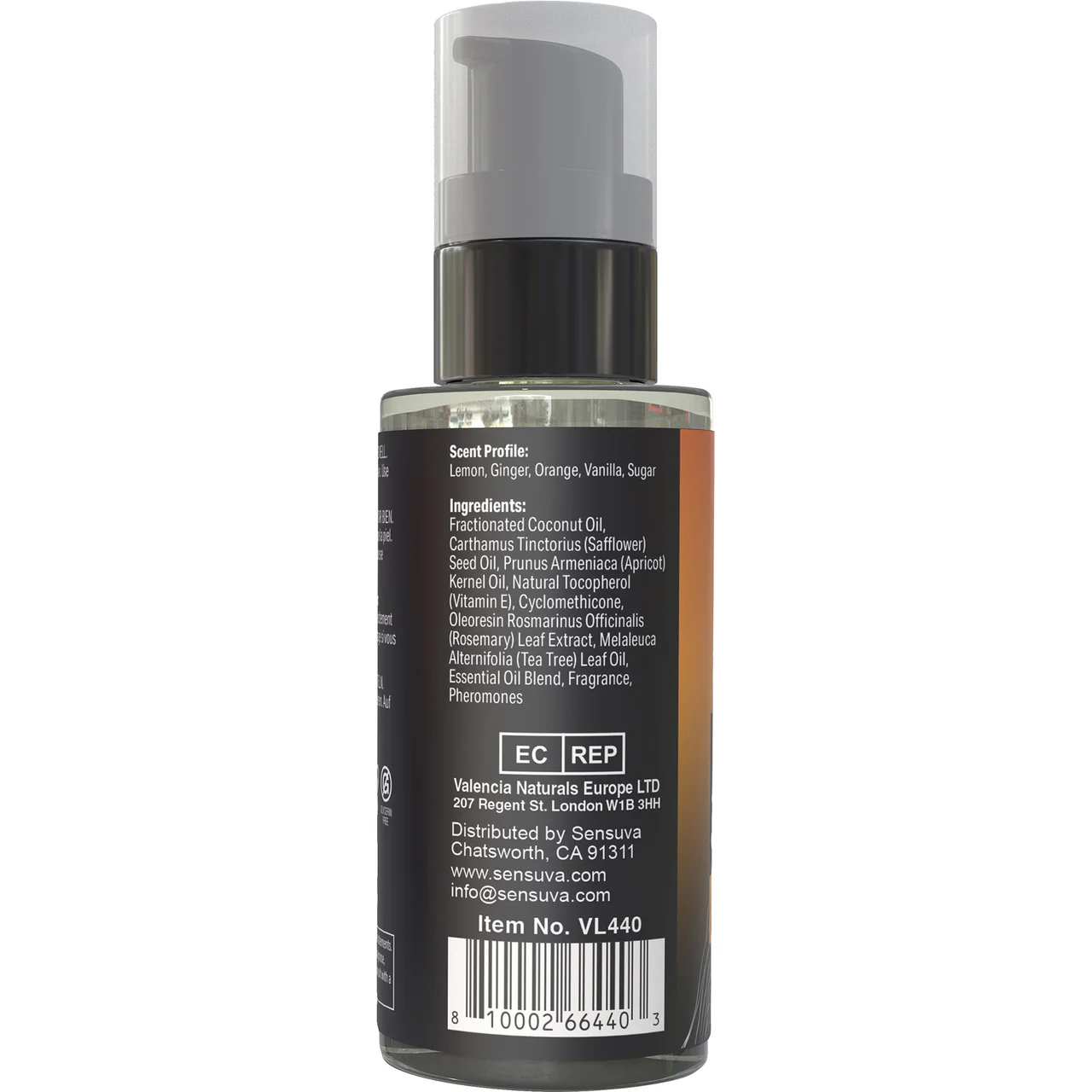 Me & You Luxury Massage Oil With Pheromones & Hyper-Glide By Sensuva 2 fl oz - Lust In Paradise - Image 2