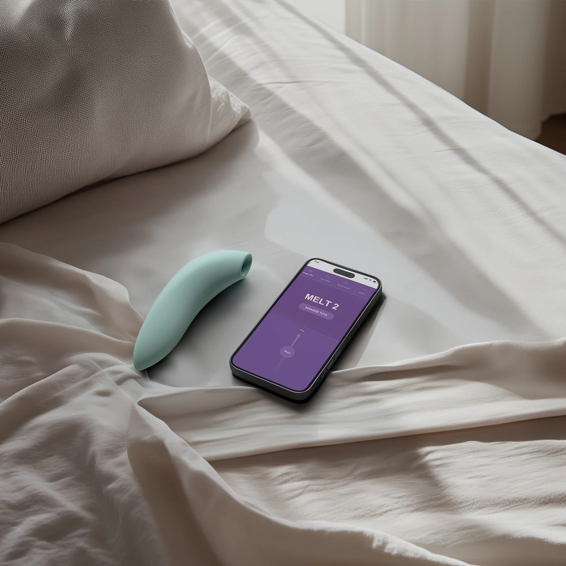 Melt 2 By We-Vibe Waterproof Rechargeable Pleasure Air™ Clitoral Stimulator - Image 58
