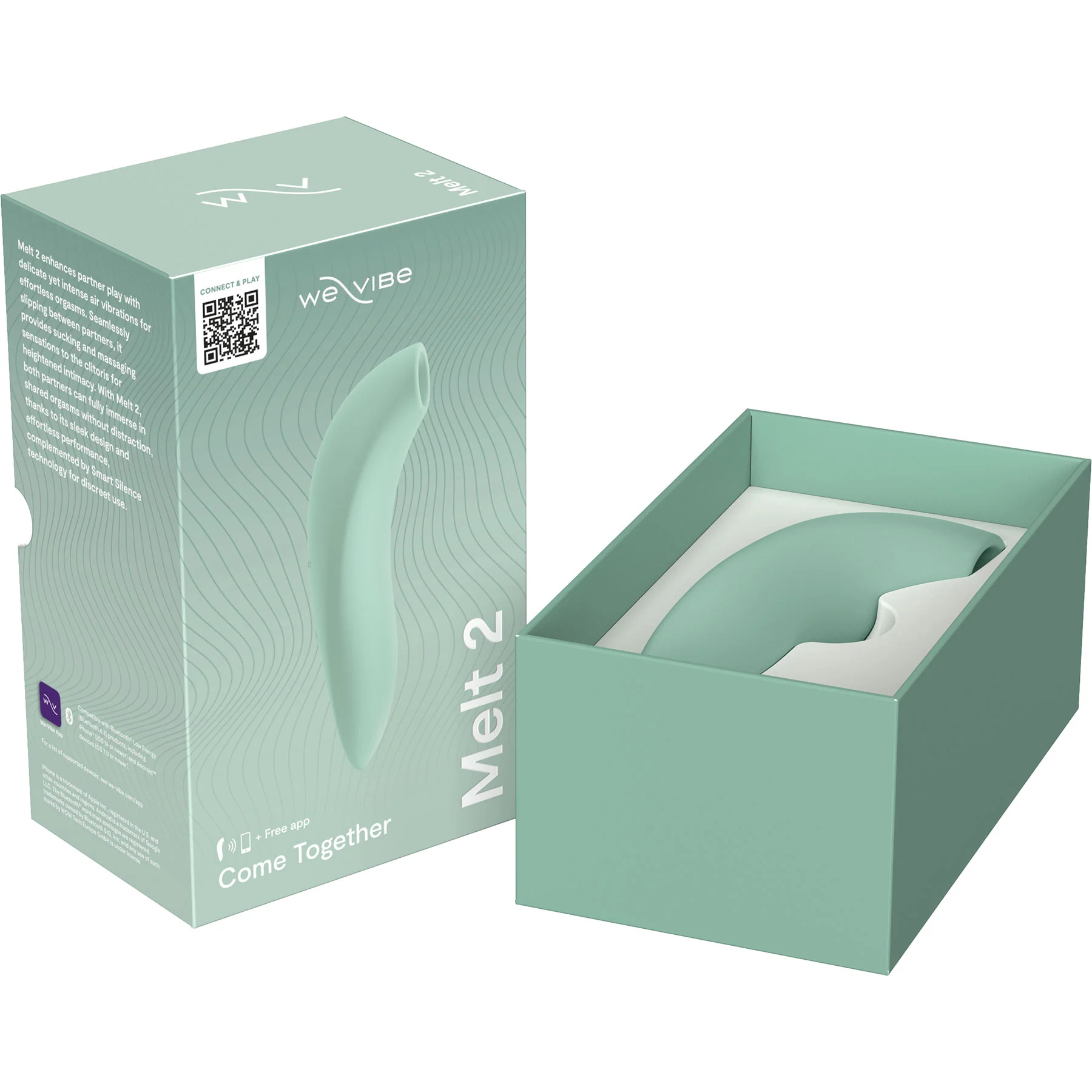 Melt 2 By We-Vibe Waterproof Rechargeable Pleasure Air™ Clitoral Stimulator - Image 60