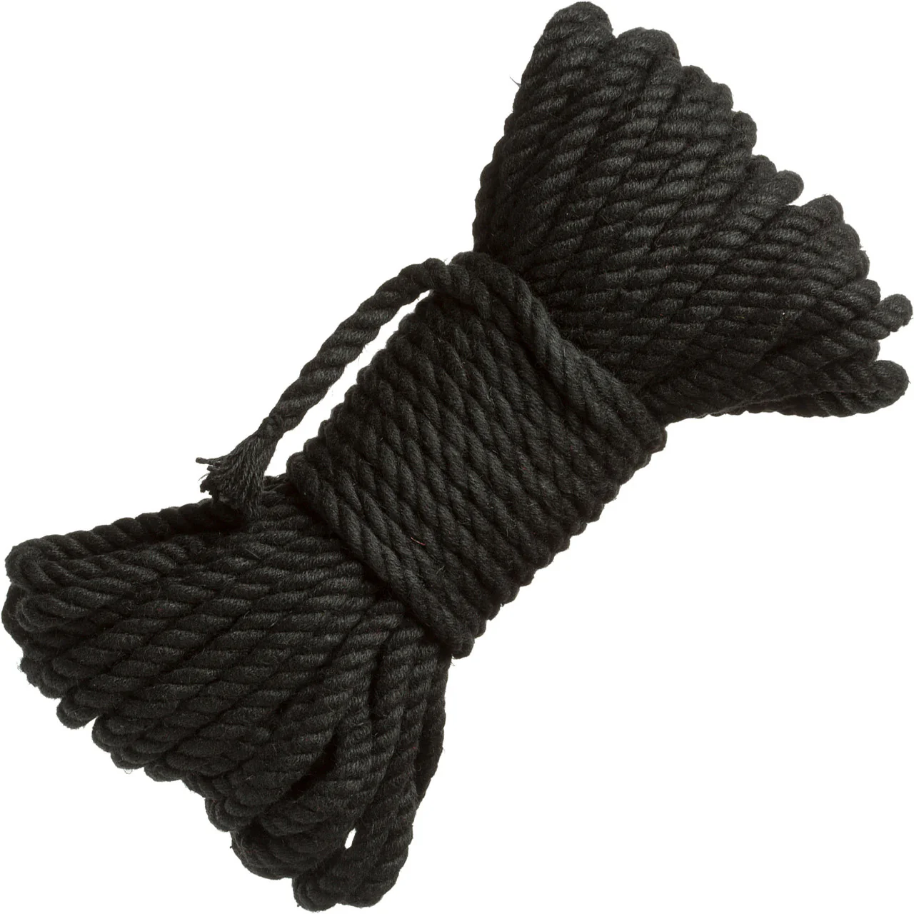 MERCI Bind & Tie 50 Foot Hemp Bondage Rope By Doc Johnson - Black