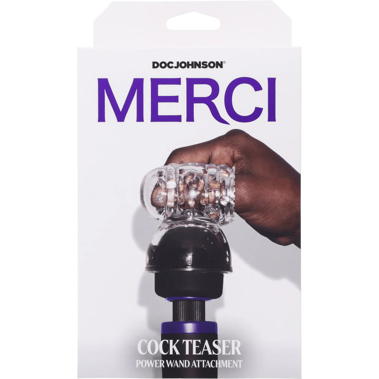 MERCI Cock Teaser Power Wand Attachment Penis Masturbator By Doc Johnson - Image 10