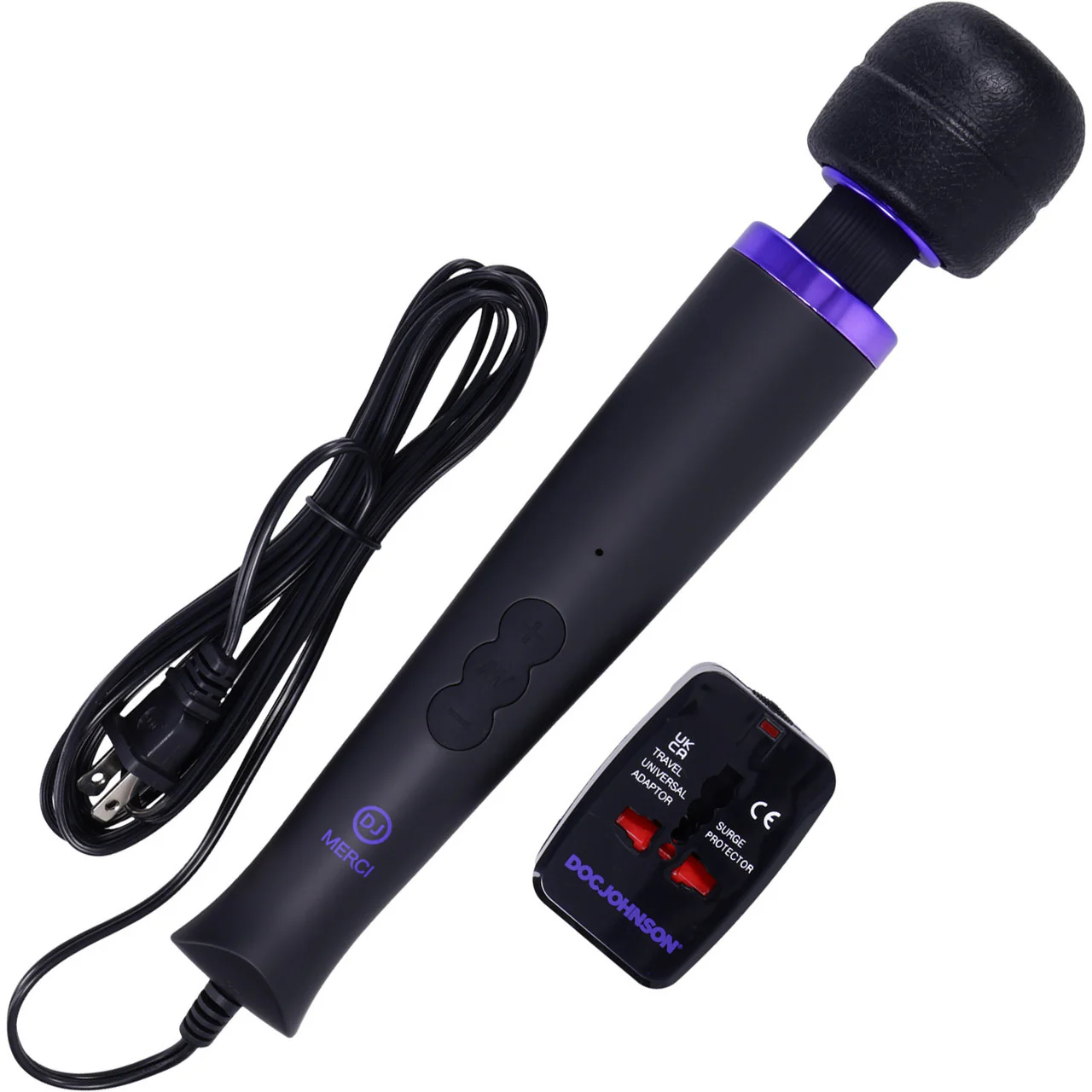 MERCI Power Wand Silicone Vibrator By Doc Johnson - Image 5
