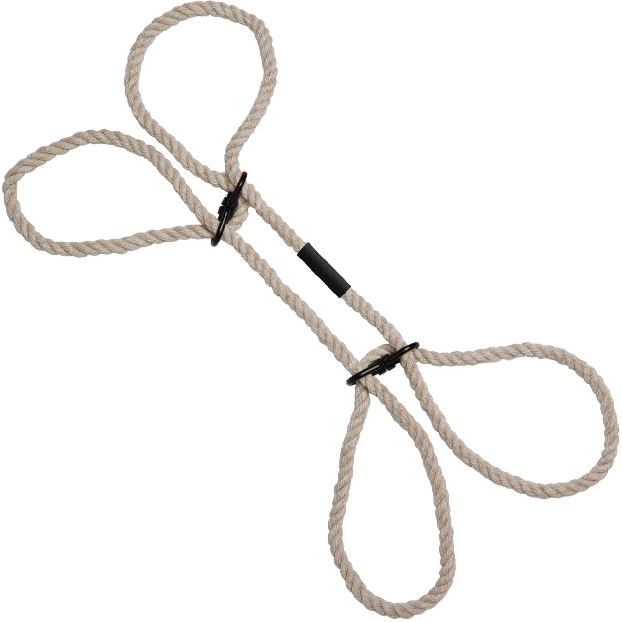MERCI Restrain Hemp Wrist or Ankle Cuffs By Doc Johnson - Natural - Image 3