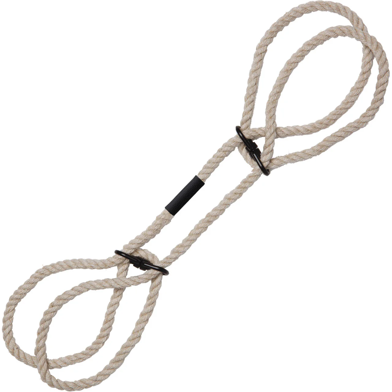MERCI Restrain Hemp Wrist or Ankle Cuffs By Doc Johnson - Natural - Image 4