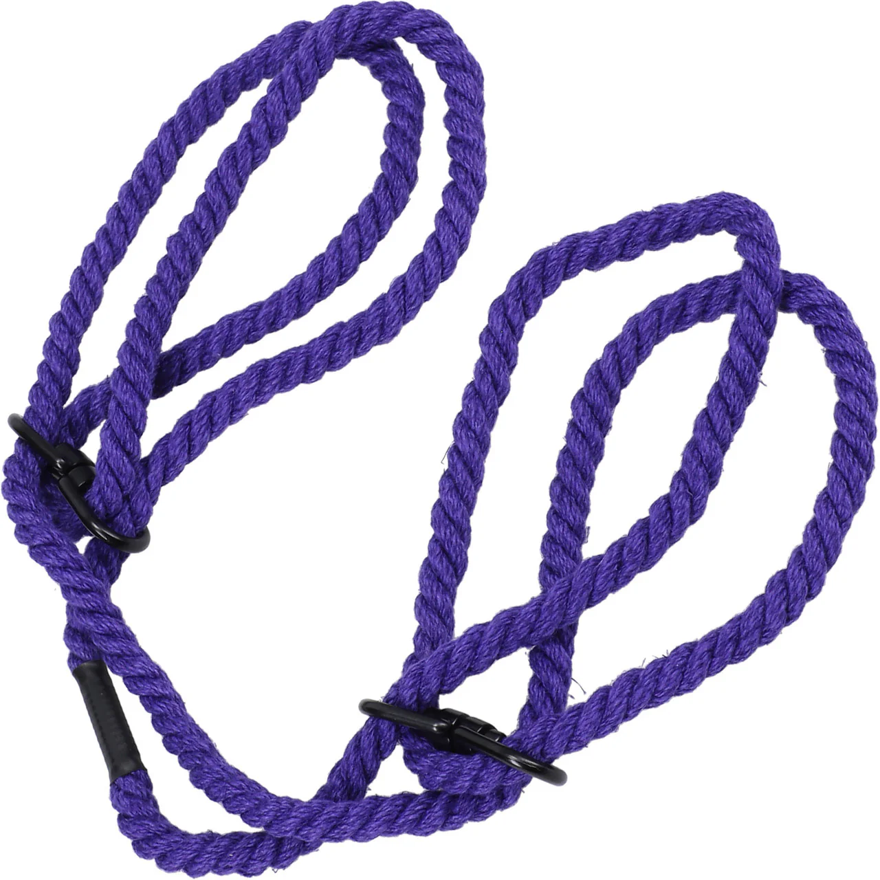 MERCI Restrain Hemp Wrist or Ankle Cuffs By Doc Johnson - Violet - Image 4