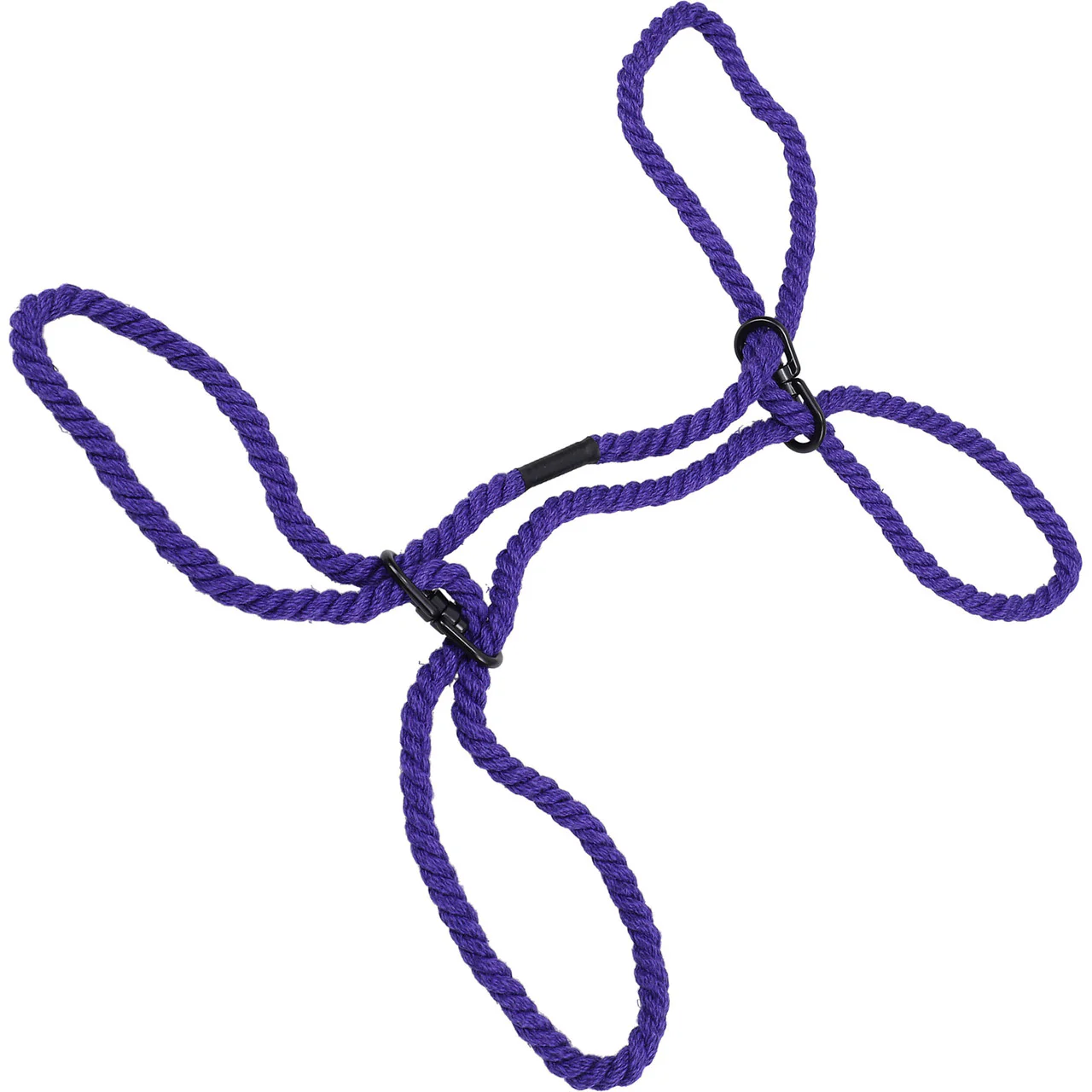 MERCI Restrain Hemp Wrist or Ankle Cuffs By Doc Johnson - Violet - Image 5