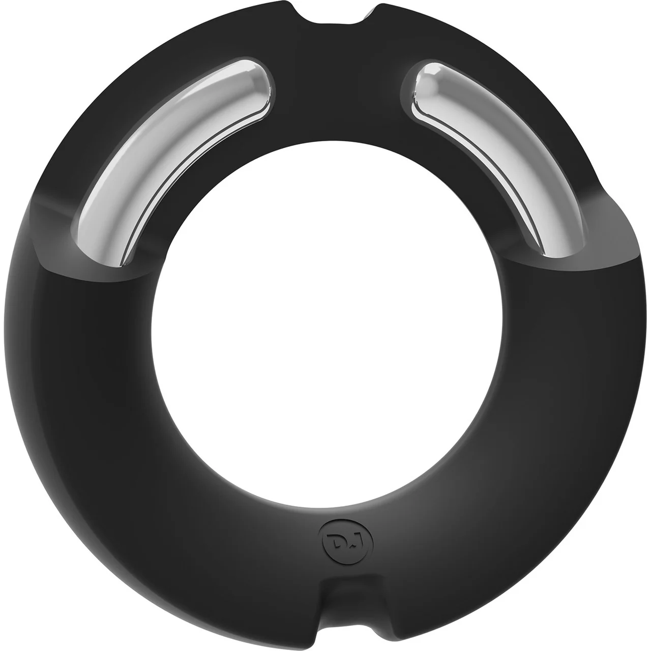 MERCI The Paradox 1.38" Silicone-Covered Metal Cock Ring By Doc Johnson - Image 3