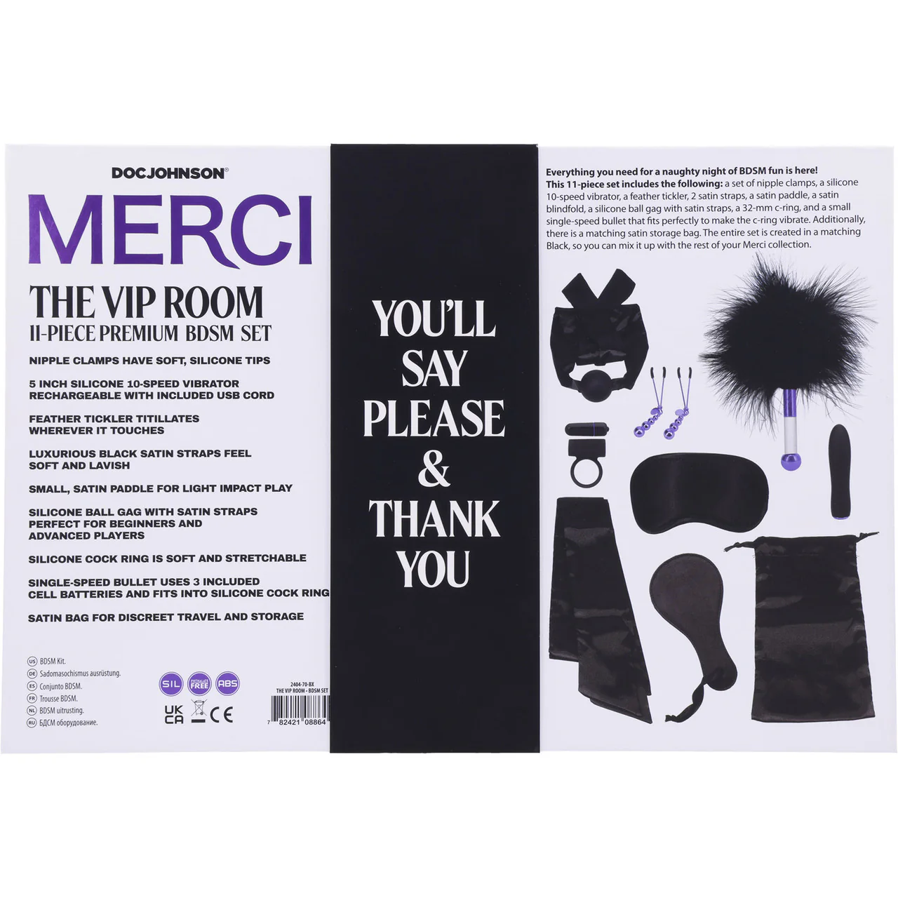 MERCI The VIP Room 11-Piece Premium BDSM Set By Doc Johnson - Image 19