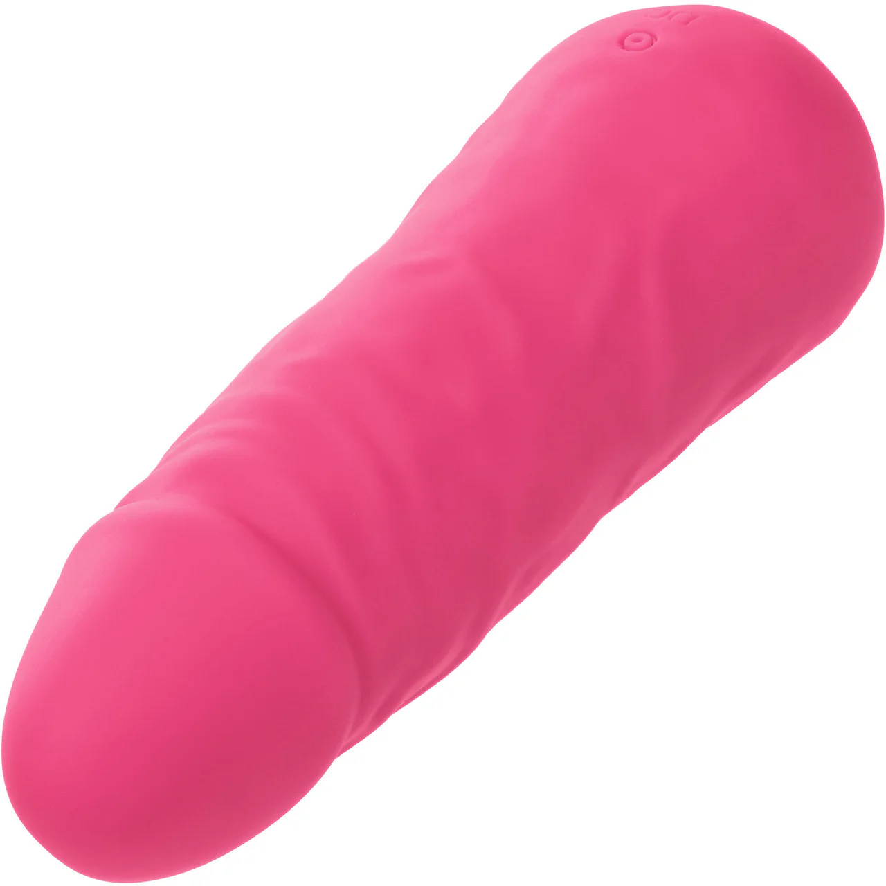 Mini Vibrating Studs Rechargeable Waterproof Silicone Dildo By CalExotics - Pink - Image 5