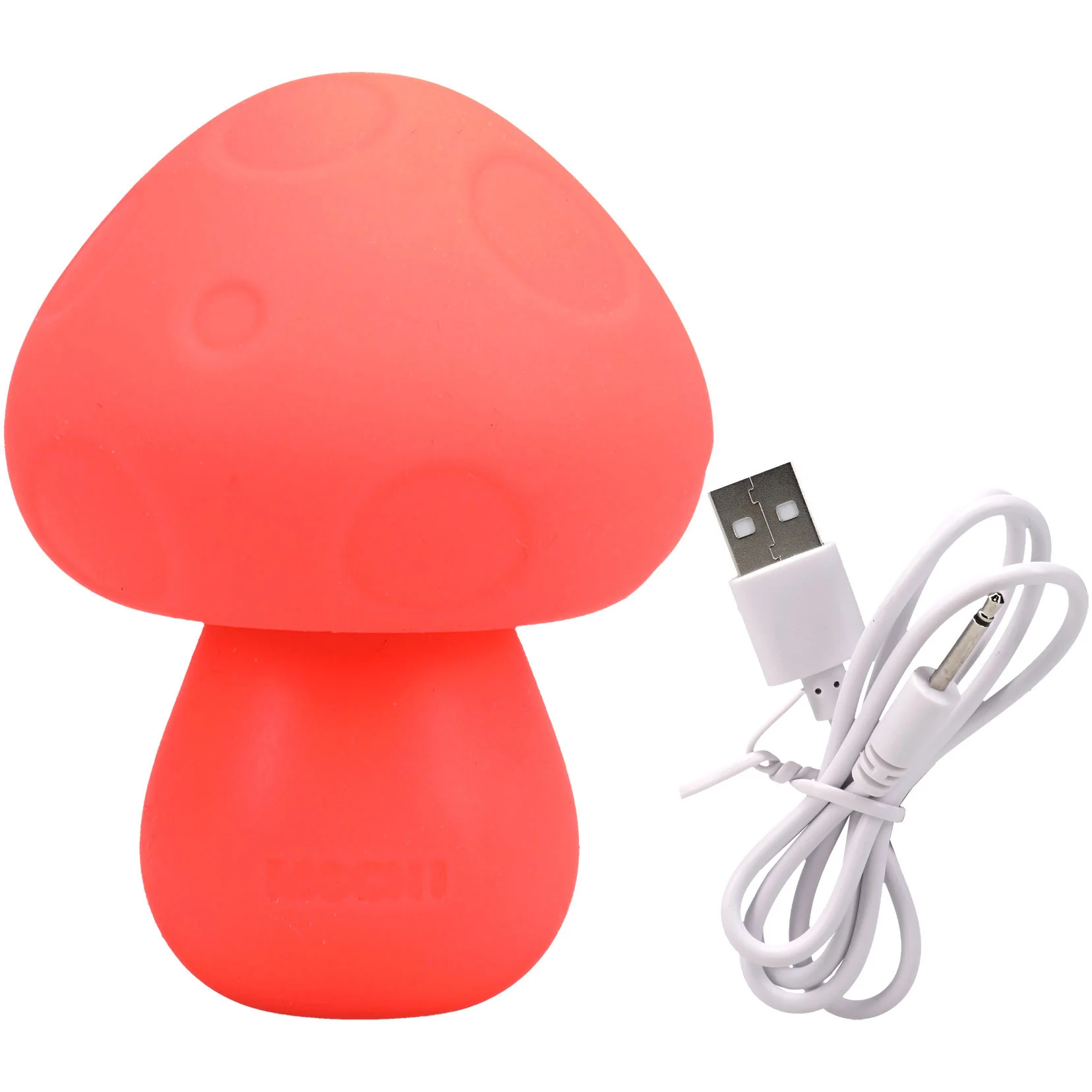 Mochi Mushroom Vibe 10 Function Silicone Rechargeable Vibrator - Image 6