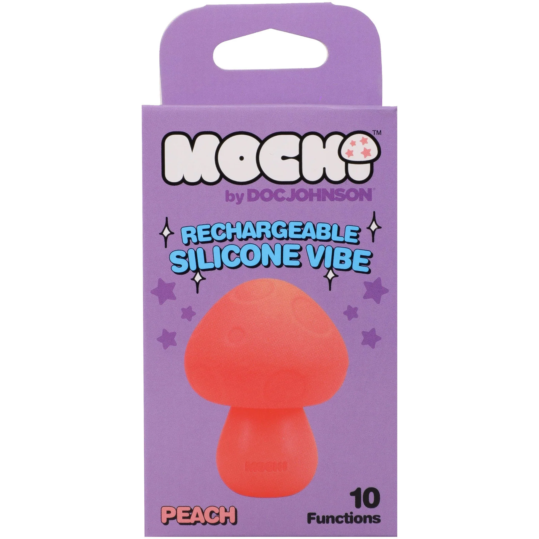Mochi Mushroom Vibe 10 Function Silicone Rechargeable Vibrator - Image 7