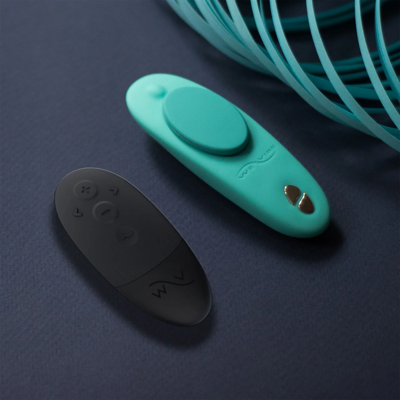 Moxie+ by We-Vibe Wearable Hands-Free Remote or App Controlled Panty Vibrator - Aqua - Image 8