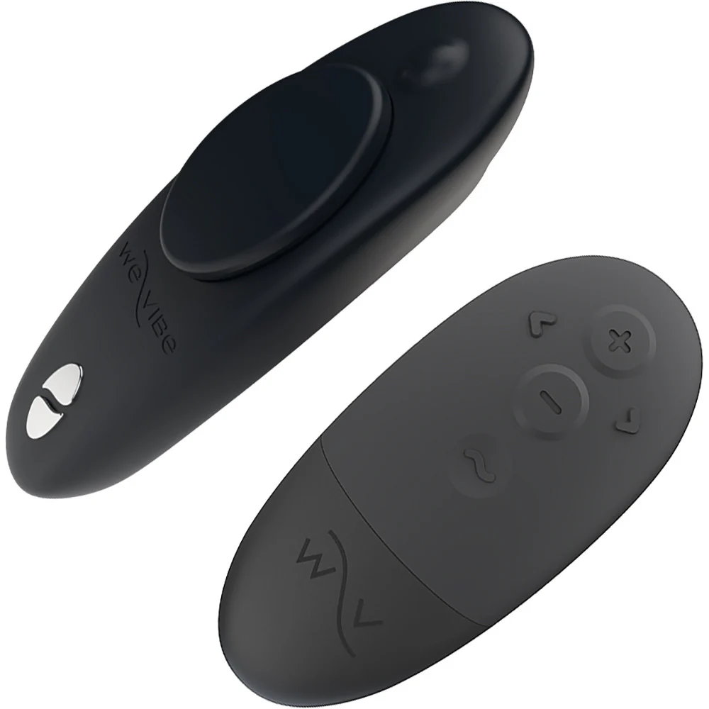 Moxie+ by We-Vibe Wearable Hands-Free Remote or App Controlled Panty Vibrator - Black - Image 4