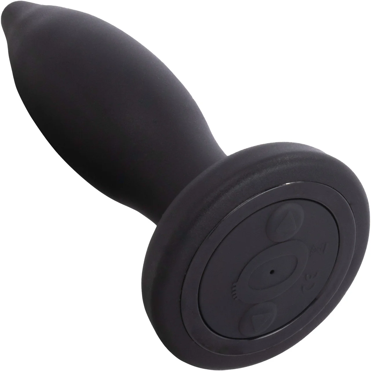 My Secret Rechargeable Vibrating Silicone Butt Plug With Remote By Screaming O - Black - Image 3