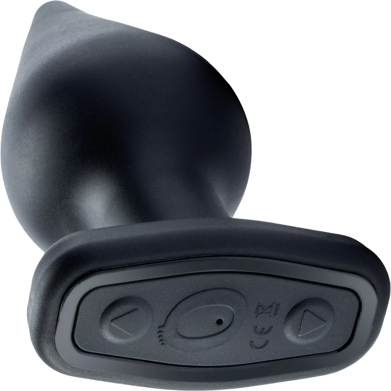 My Secret Rechargeable Vibrating Silicone XL Butt Plug With Remote By Screaming O - Black - Image 3