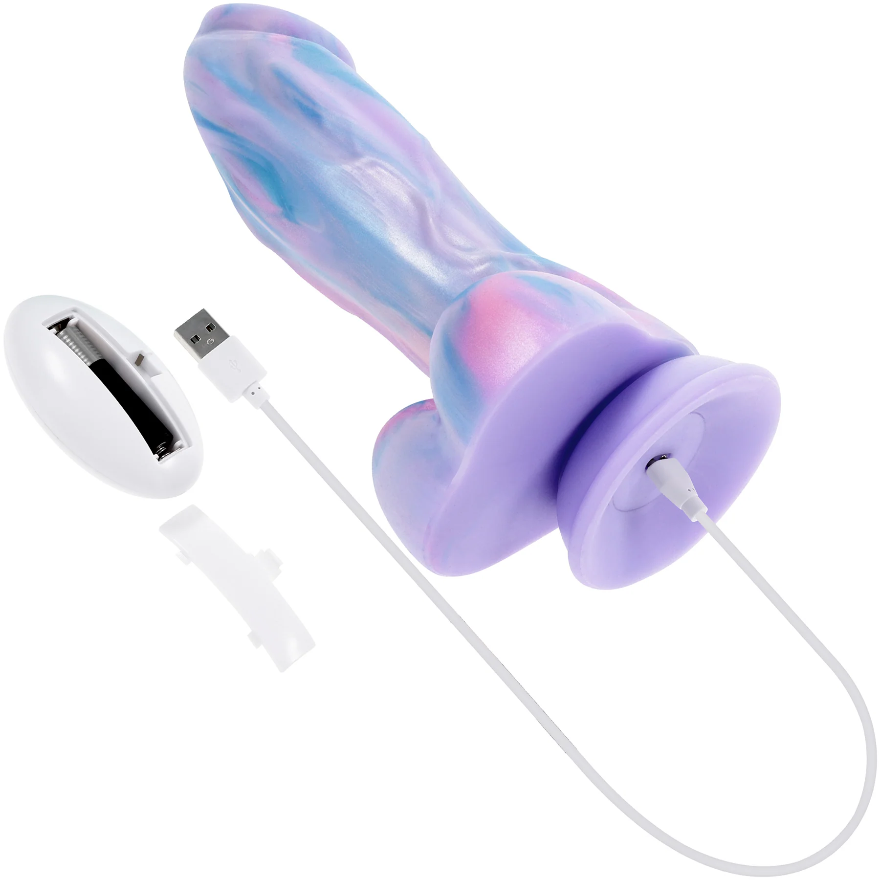 Mythical Rechargeable Silicone Vibrating Dildo With Remote By Evolved Novelties - Image 15
