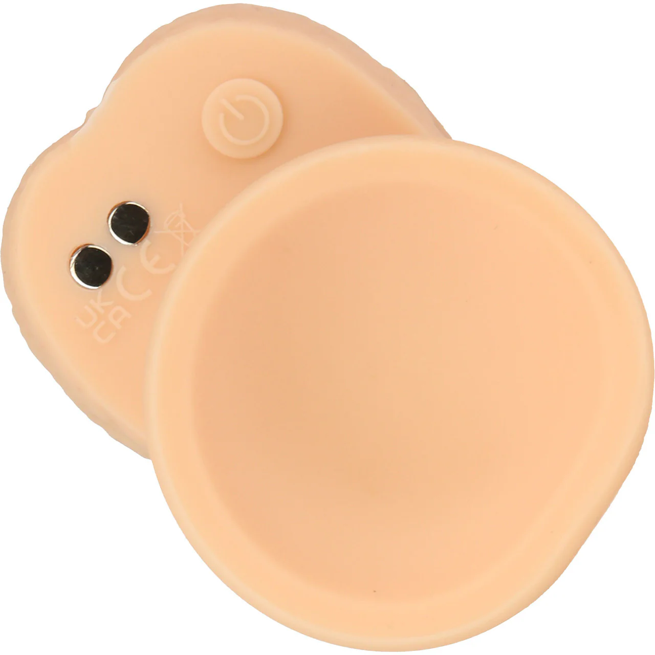 Naked Addiction Thrusting 6.5" Silicone Suction Cup Dildo With Balls - Vanilla - Image 6