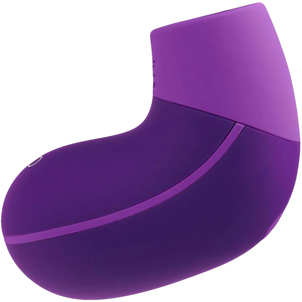 NAMI Sonic Wave Rechargeable Silicone Clitoral Pulsating Vibrator by VeDO - Deep Purple - Image 2