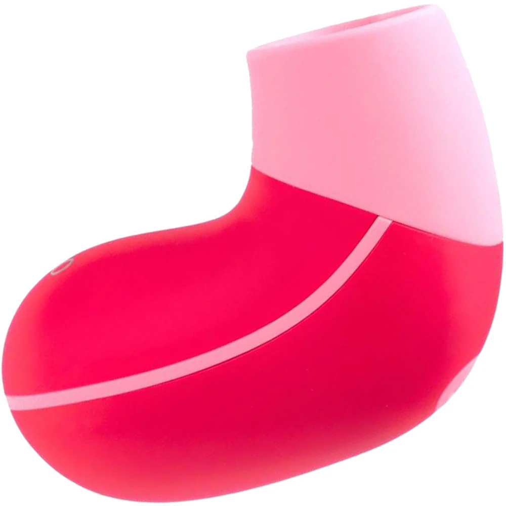 NAMI Sonic Wave Rechargeable Silicone Clitoral Pulsating Vibrator by VeDO - Foxy Pink - Image 2
