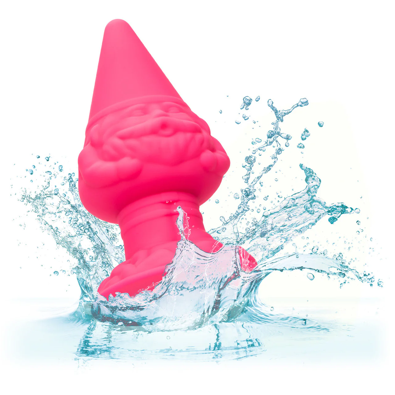 Naughty Bits Anal Gnome Silicone Butt Plug By CalExotics - Pink - Image 7