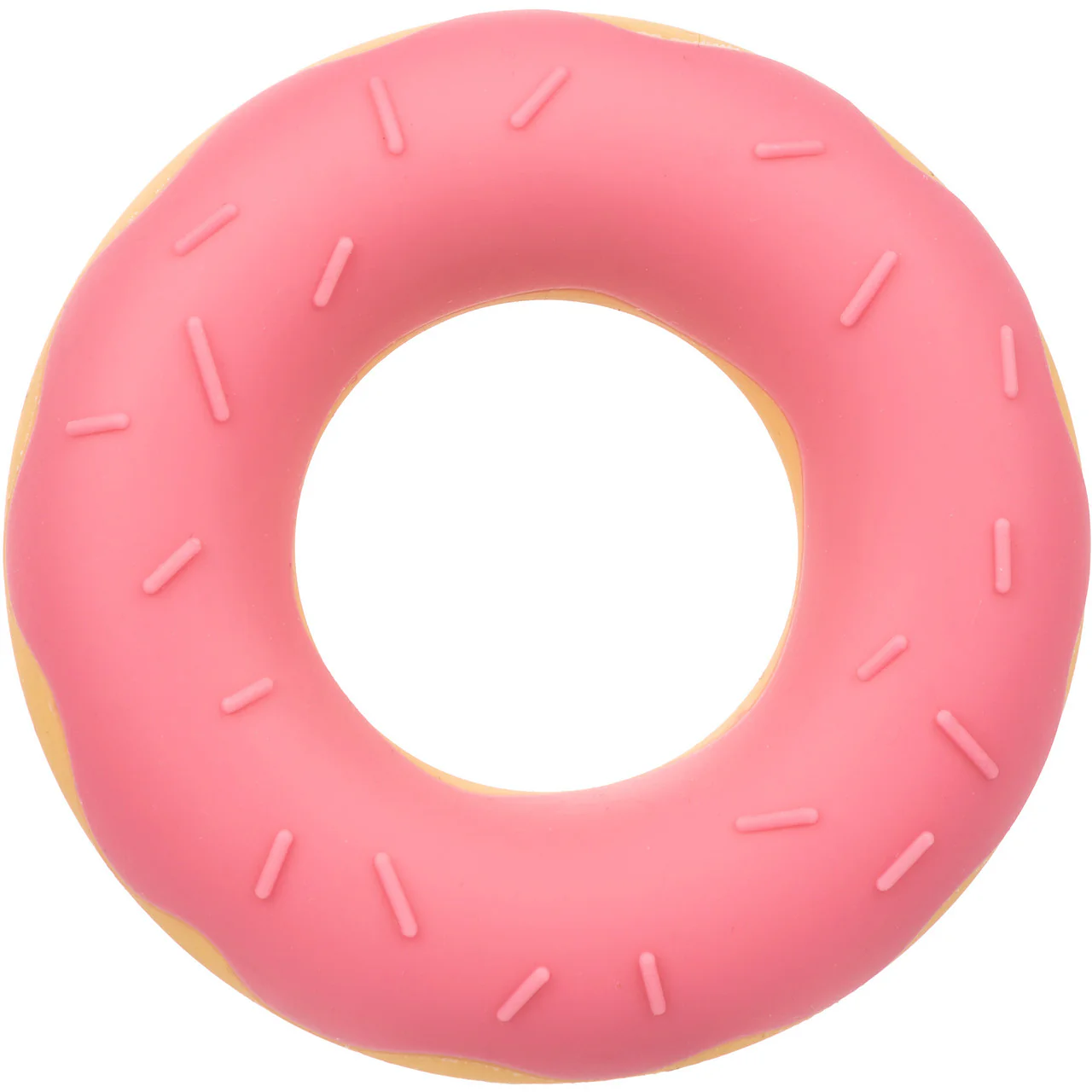 Naughty Bits Dickin' Donuts Silicone Donut Cock Ring By CalExotics - Pink - Image 3