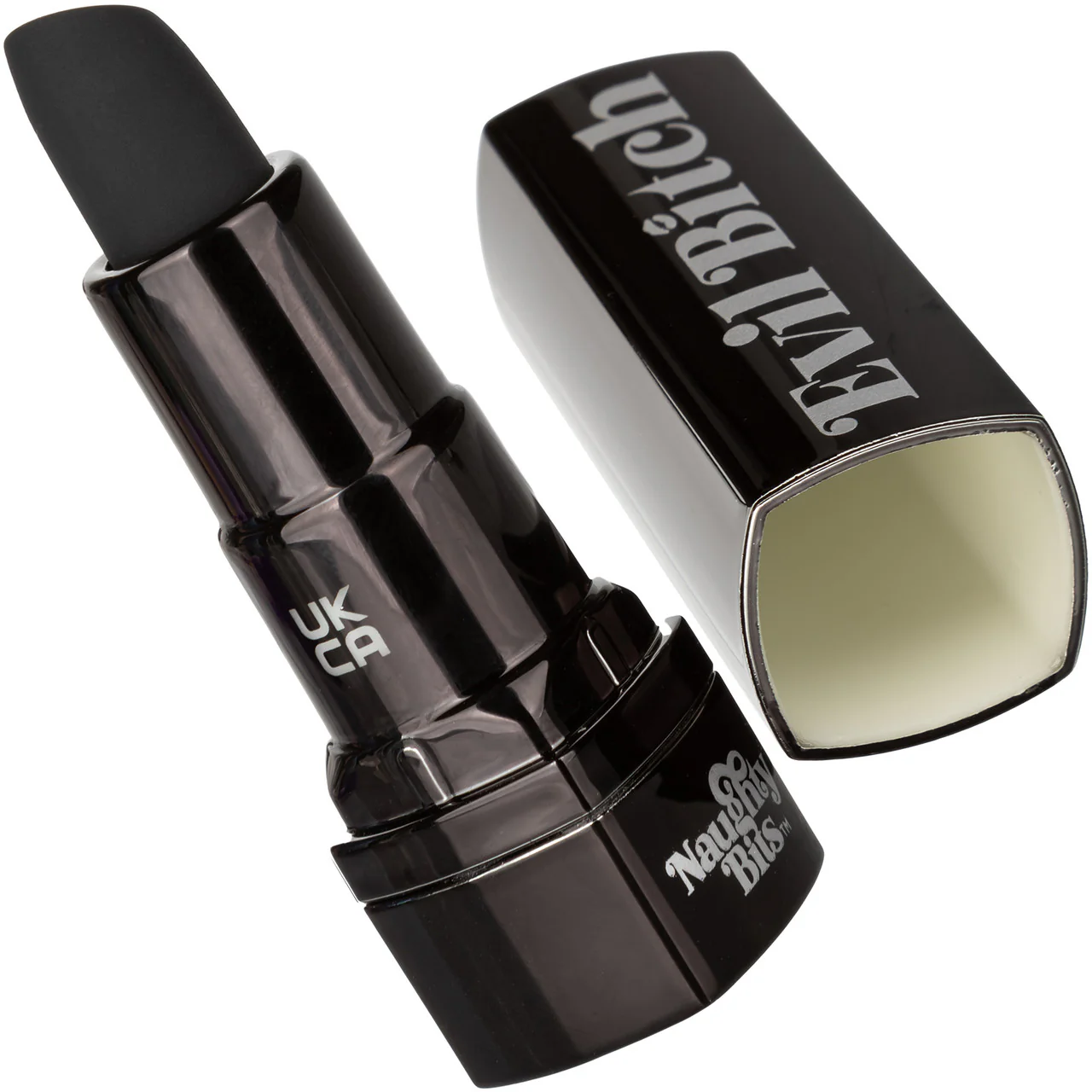 Naughty Bits Evil Bitch Waterproof Rechargeable Lipstick Vibrator By CalExotics - Image 4