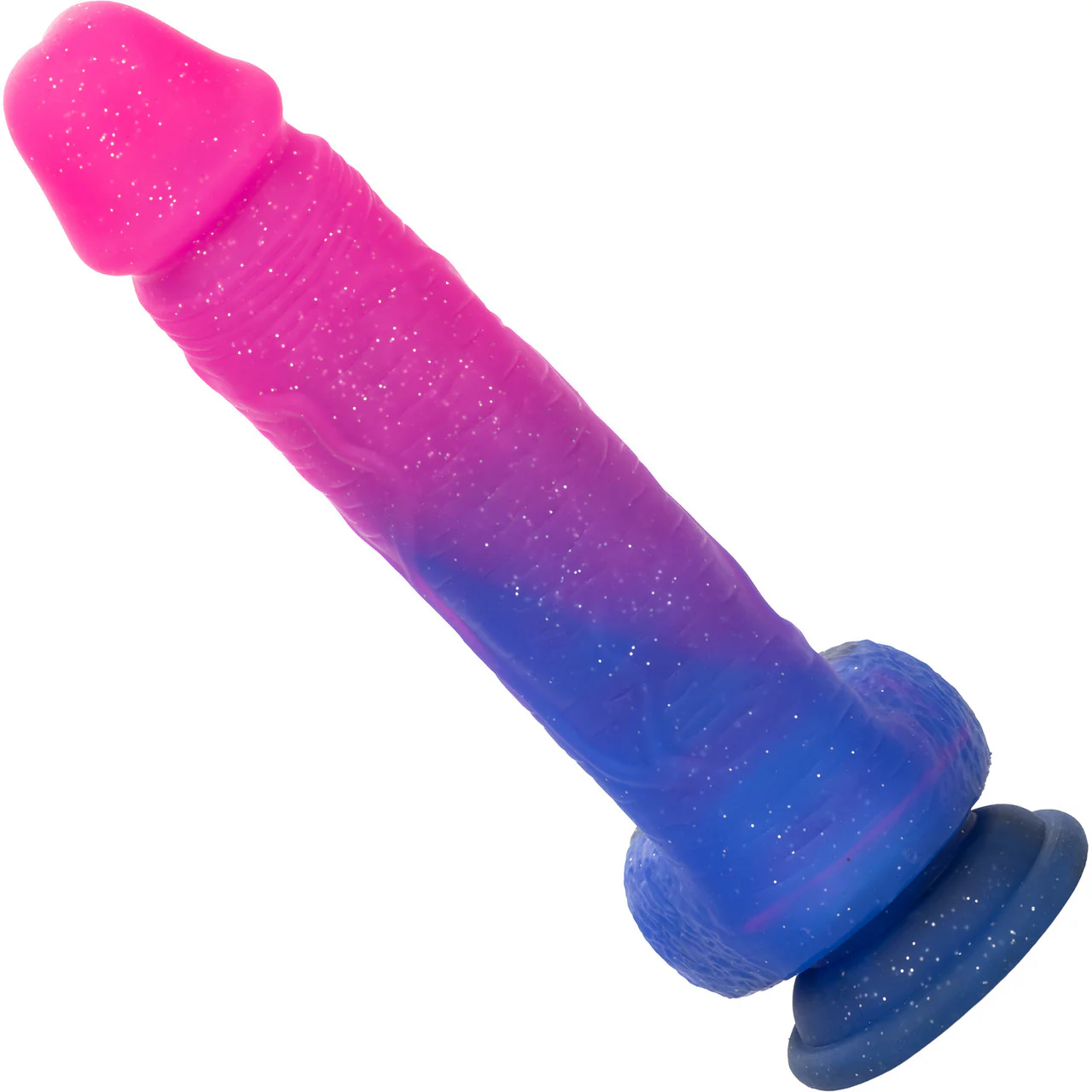 Naughty Bits Ombré Hombre XL Silicone Vibrating Suction Cup 8.5" Dildo by CalExotics - Image 6