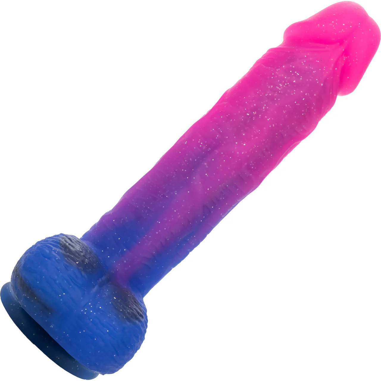 Naughty Bits Ombré Hombre XL Silicone Vibrating Suction Cup 8.5" Dildo by CalExotics - Image 7