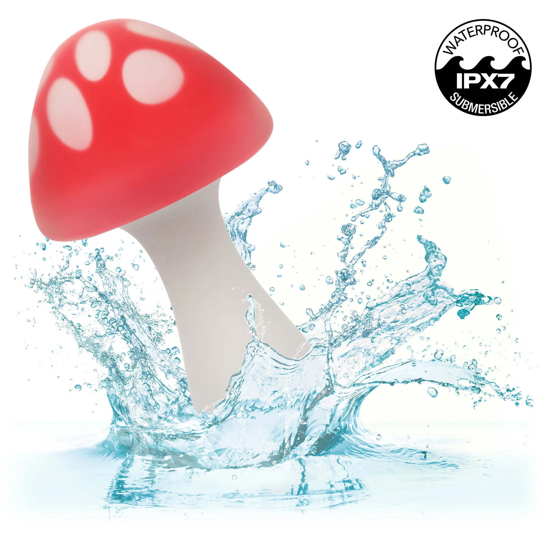 Naughty Bits® Muff Shroom™ Playful Silicone Massager By CalExotics - Image 2