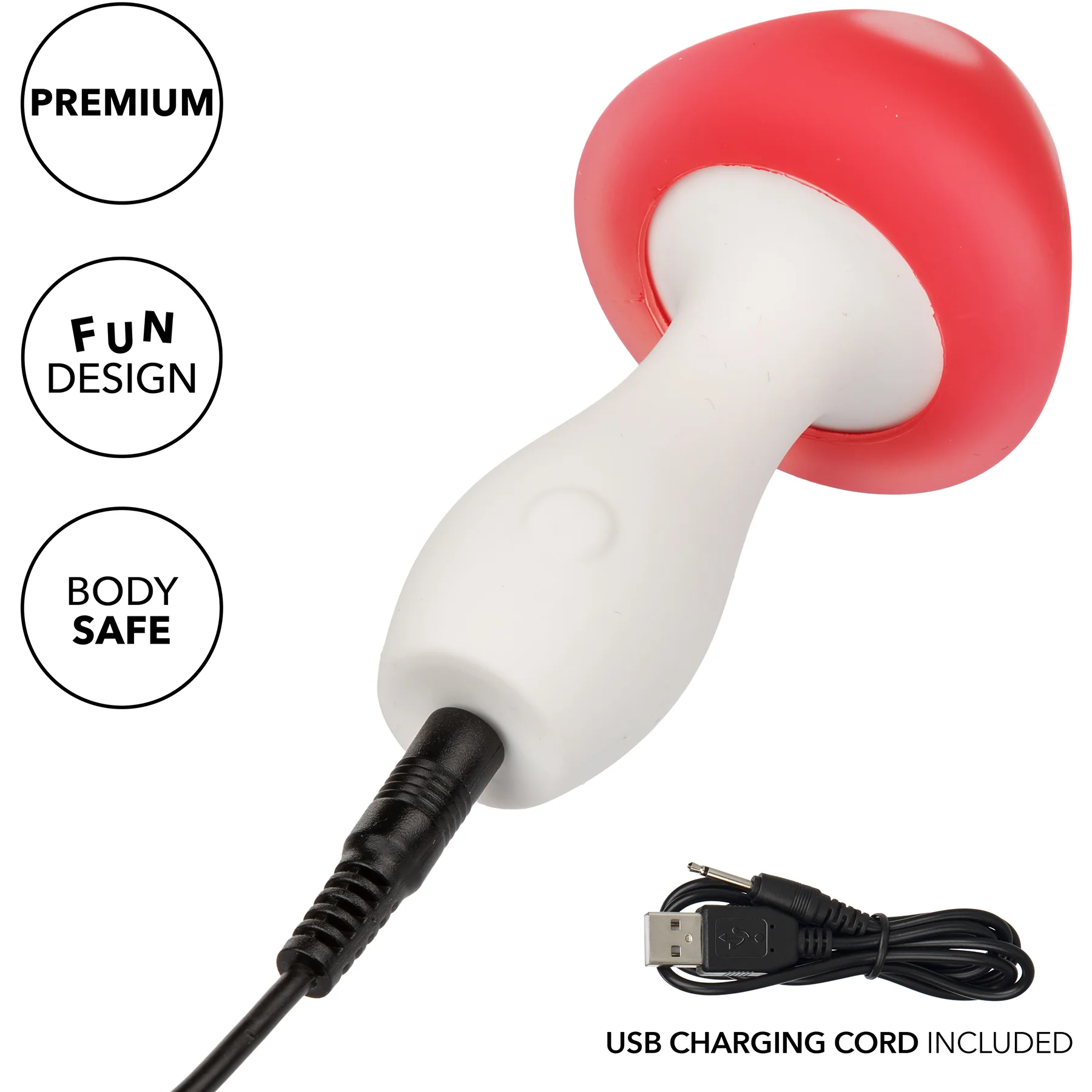 Naughty Bits® Muff Shroom™ Playful Silicone Massager By CalExotics - Image 6