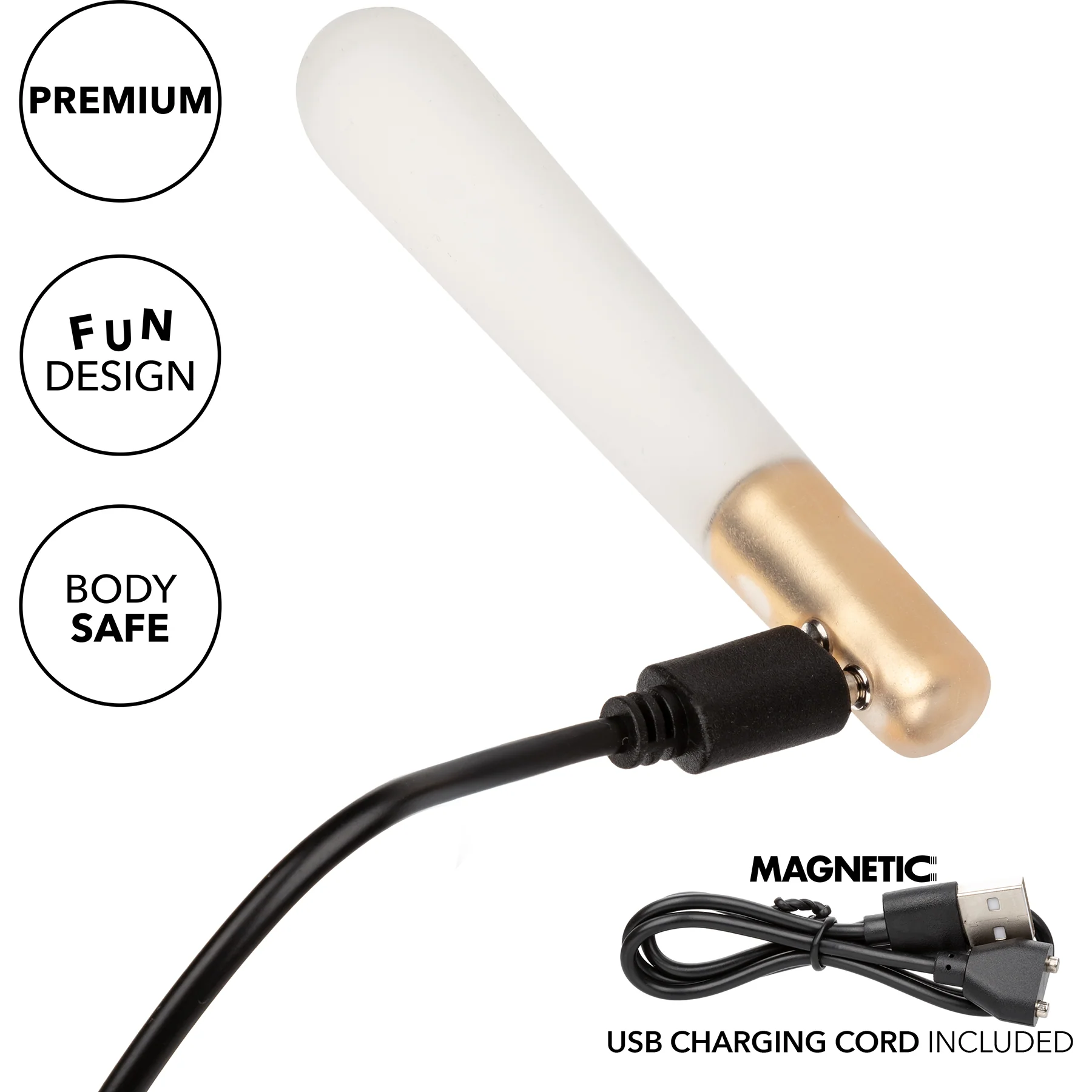 Naughty Bits® Smoke Show™ Mini Joint Silicone Vibe By CalExotics - Image 6