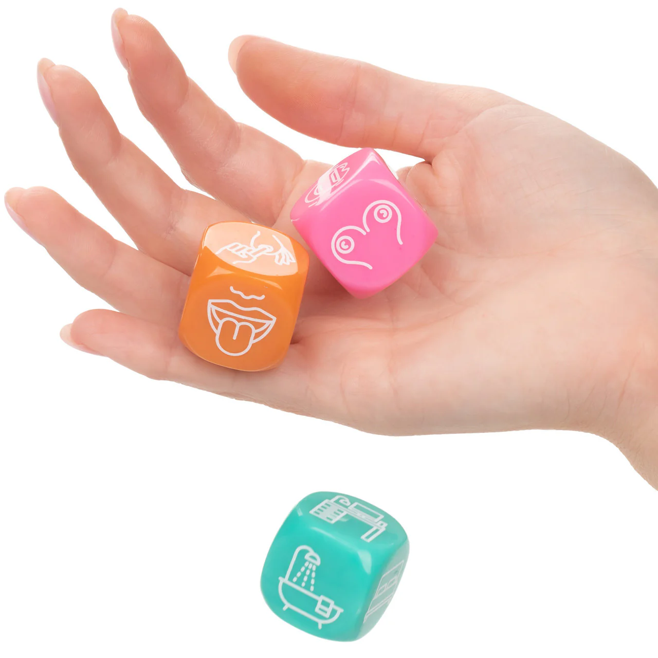 Naughty Bits Roll With It Icon-Based Sex Dice Game By CalExotics - Image 3