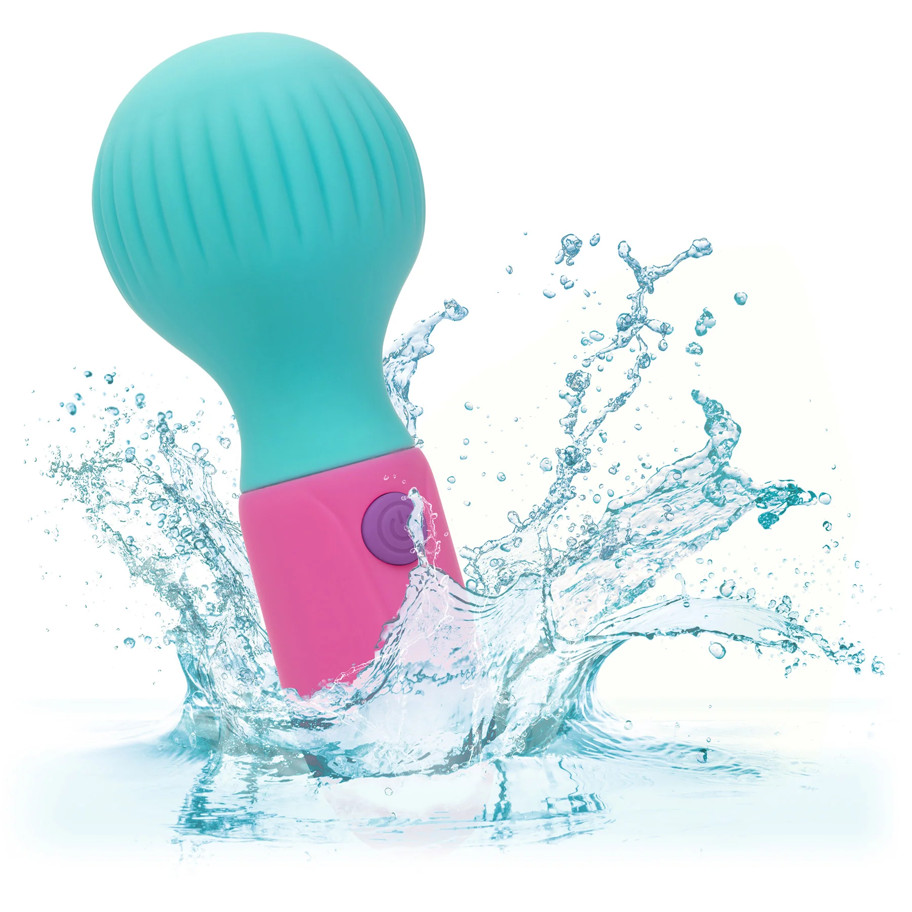 Naughty Bits® To The Max™ Rechargeable Silicone Vibrating Mini Wand By CalExotics - Image 3