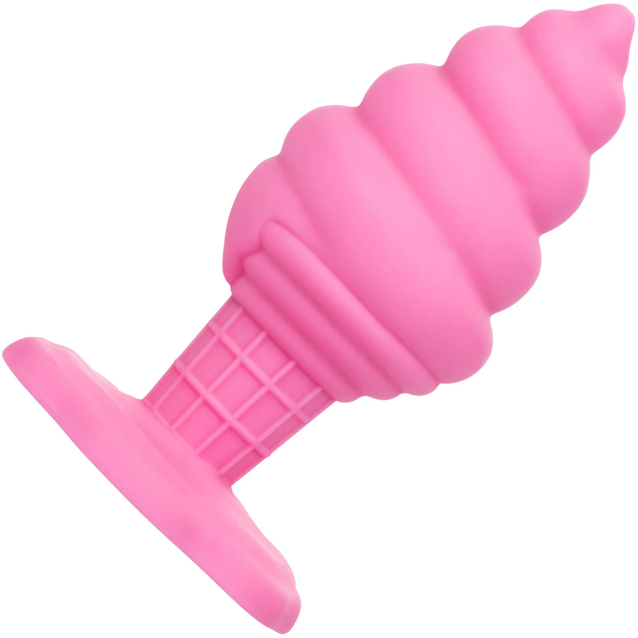 Naughty Bits Yum Bum Ice Cream Cone Silicone Butt Plug By CalExotics - Pink - Image 3