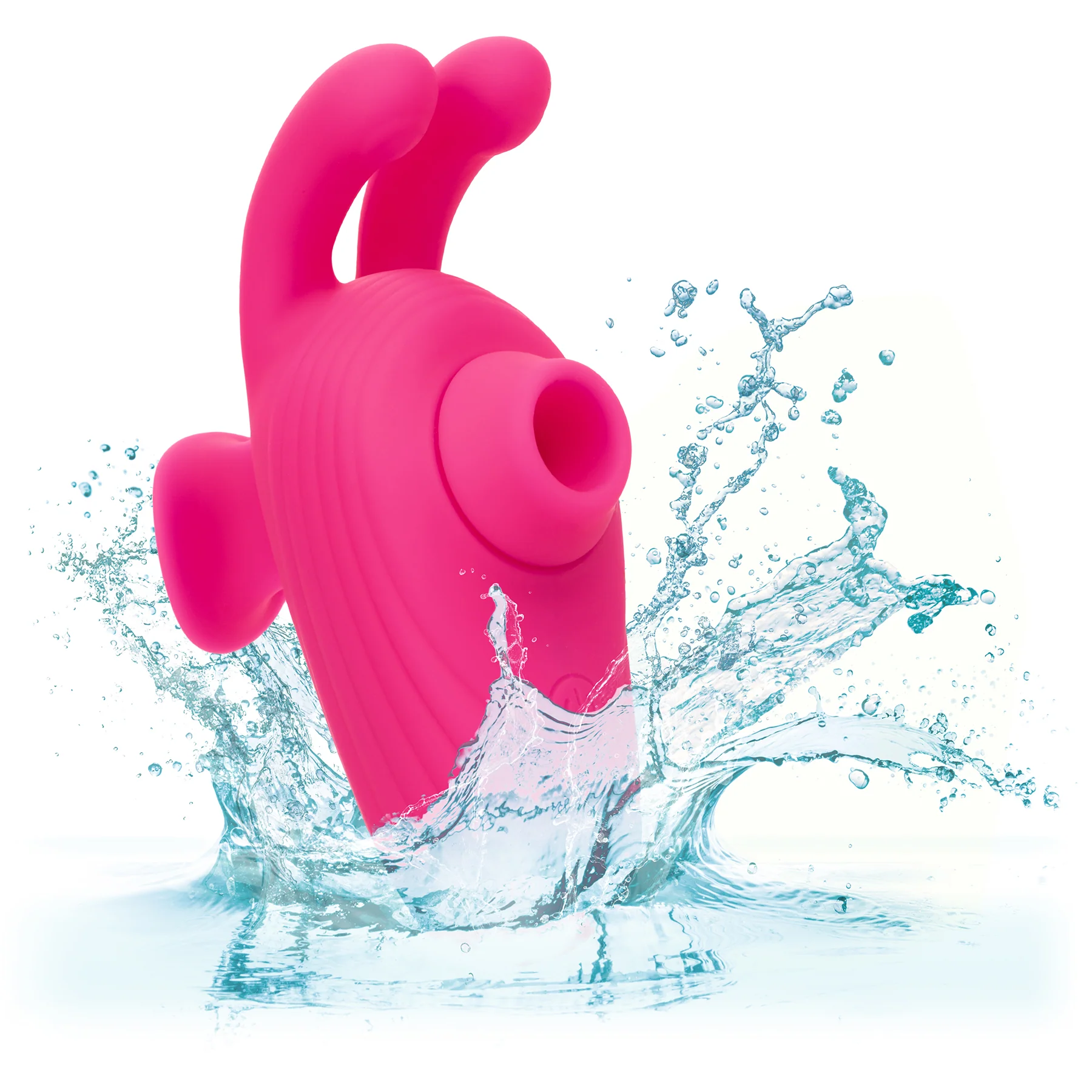 Neon® Vibes The Kissing Bunny Vibe Rechargeable Silicone Sucking Vibrator - Image 2