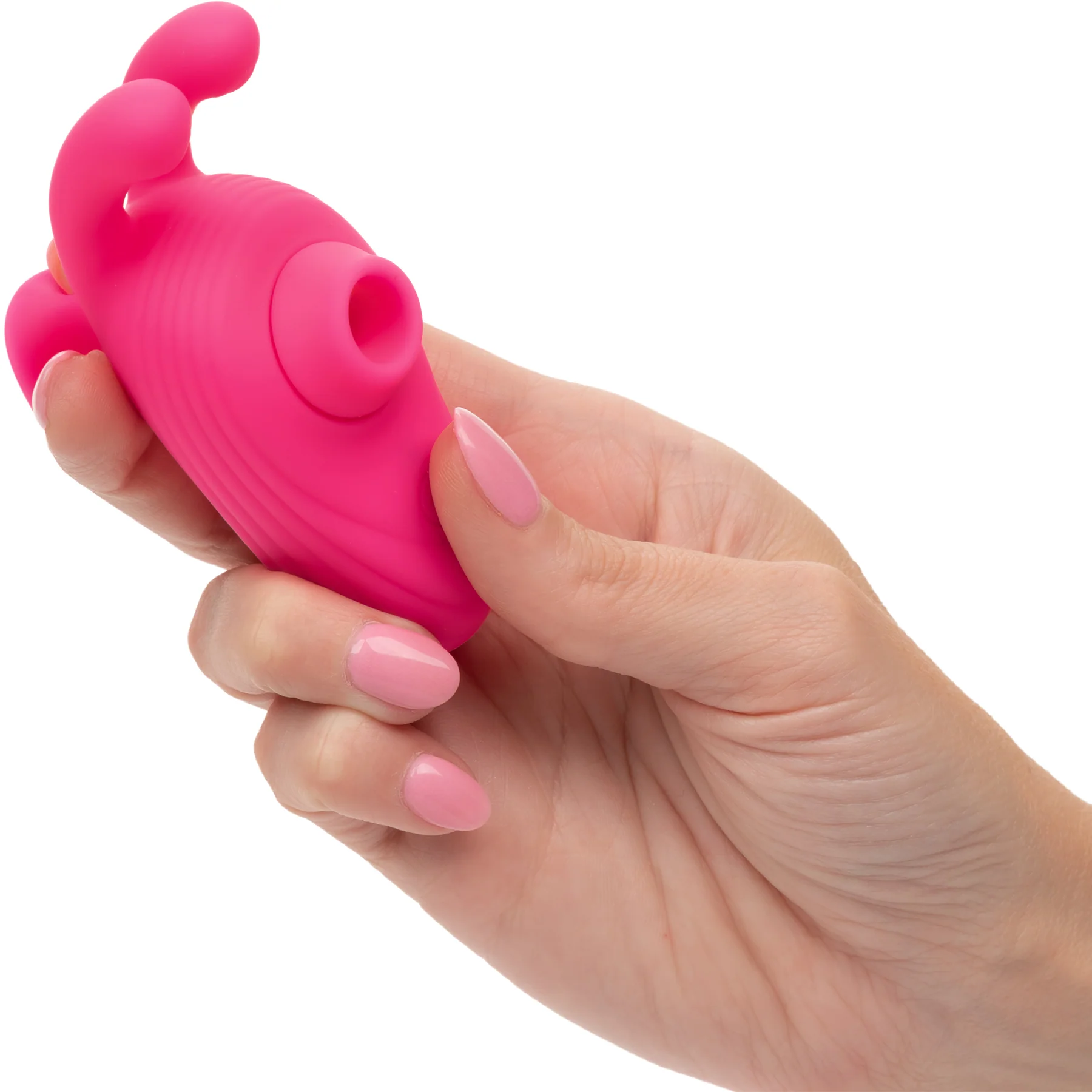 Neon® Vibes The Kissing Bunny Vibe Rechargeable Silicone Sucking Vibrator - Image 3