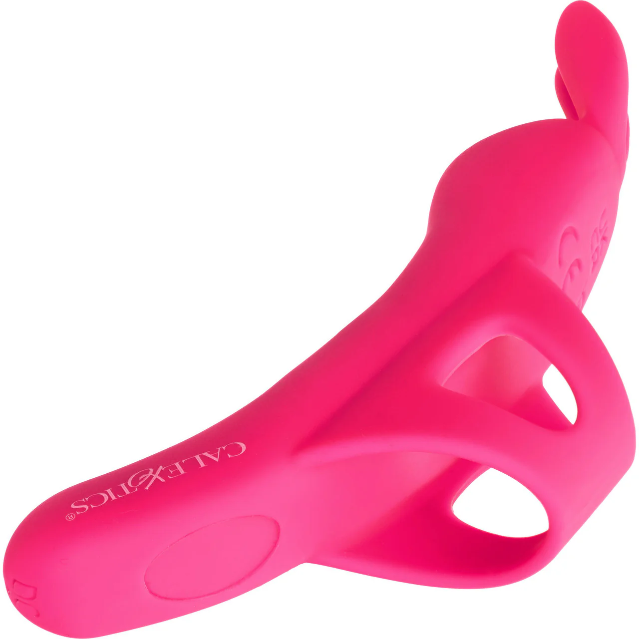 Neon Vibes - The Flirty Vibe Rechargeable Silicone Finger Vibrator By CalExotics - Pink - Image 10